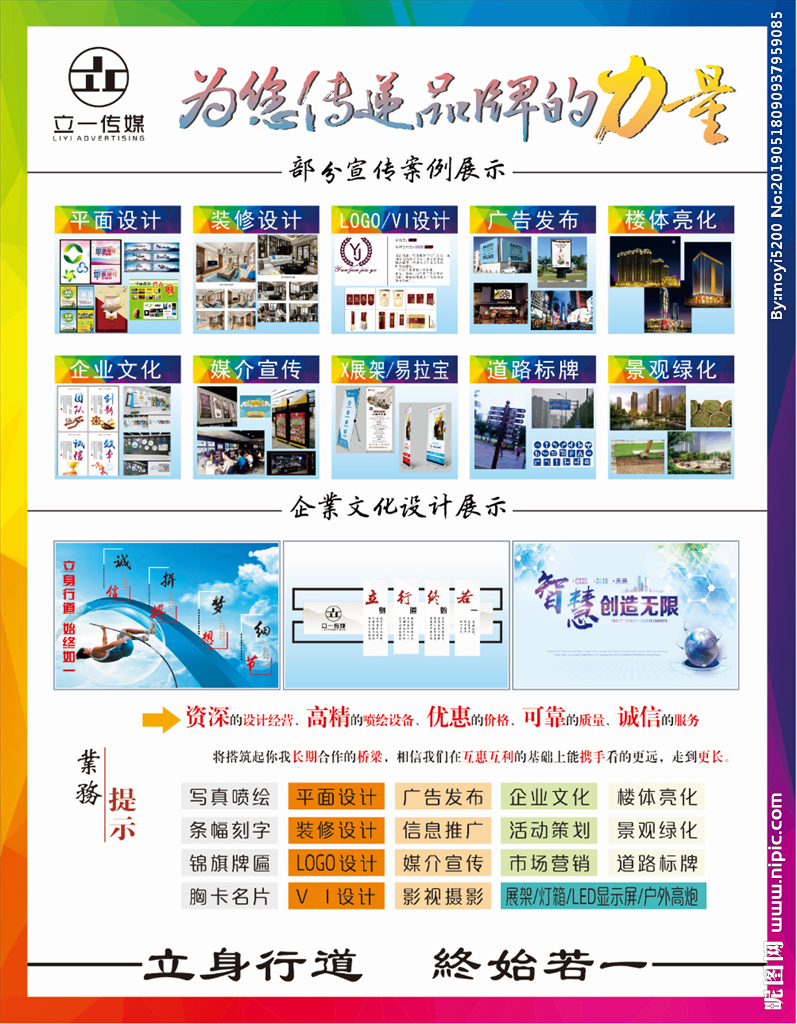 广告传媒业务展示牌设计与应用全解析